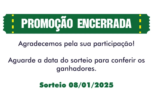 Promoção Encerrada!